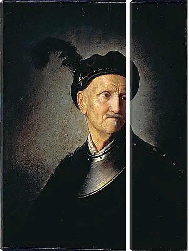 Модульная картина - Portrait of a Man. Рембрандт