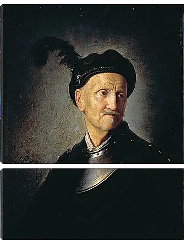 Модульная картина - Portrait of a Man. Рембрандт