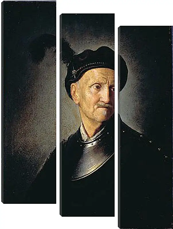 Модульная картина - Portrait of a Man. Рембрандт