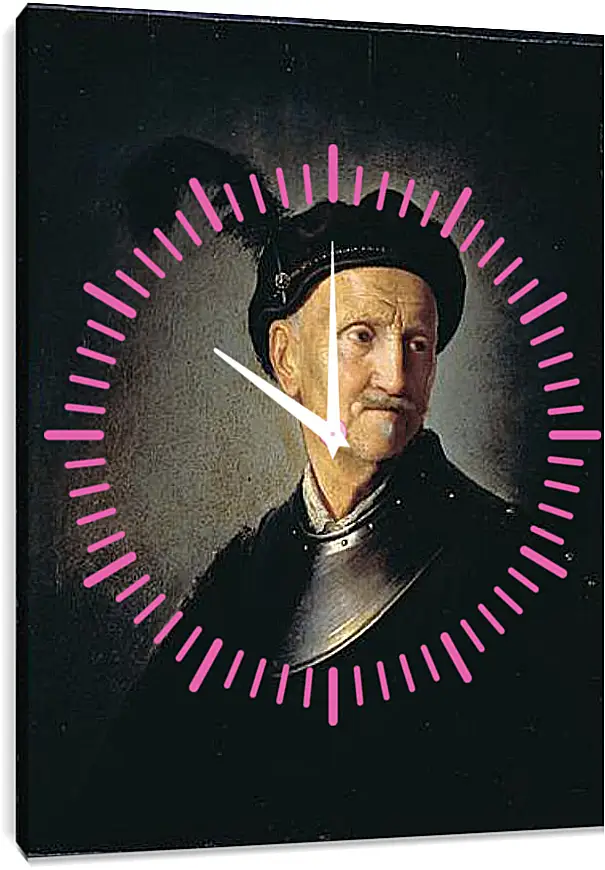 Часы картина - Portrait of a Man. Рембрандт
