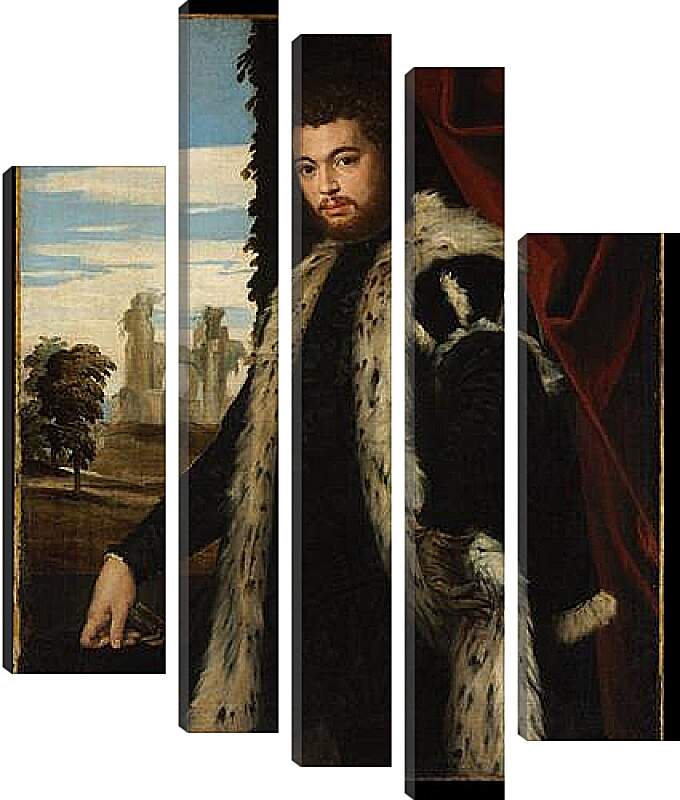 Модульная картина - Portrait of a Man. Паоло Веронезе