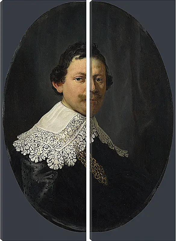 Модульная картина - Portrait of Philips Lucasz (Рембрандт). Рембрандт