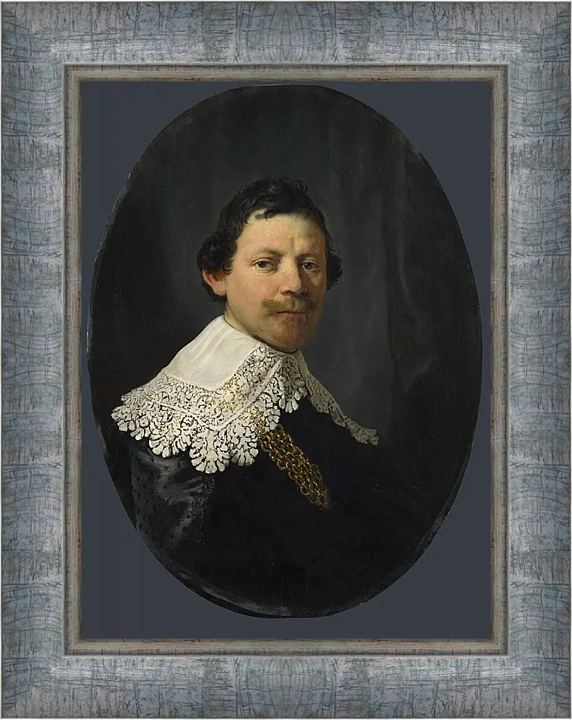 Картина в раме - Portrait of Philips Lucasz (Рембрандт). Рембрандт