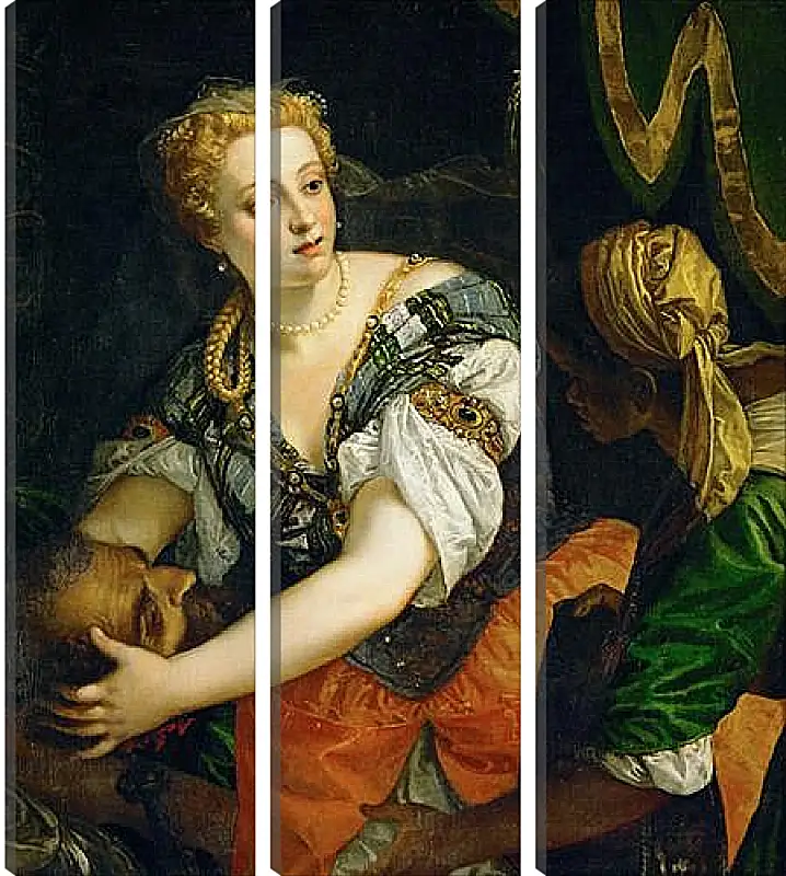 Модульная картина - Judith with the Head of Holofernes. Паоло Веронезе