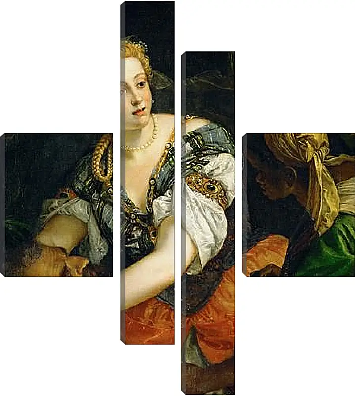 Модульная картина - Judith with the Head of Holofernes. Паоло Веронезе