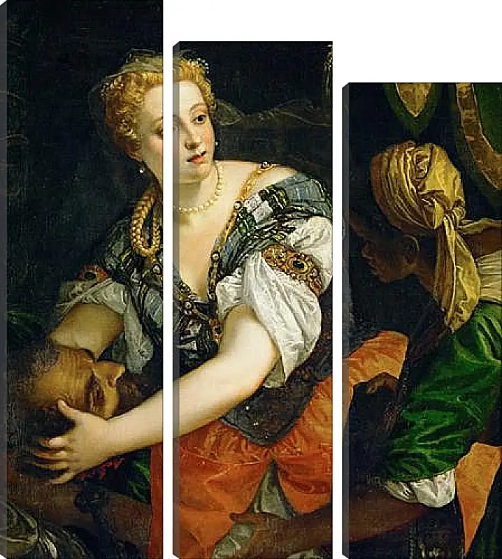 Модульная картина - Judith with the Head of Holofernes. Паоло Веронезе