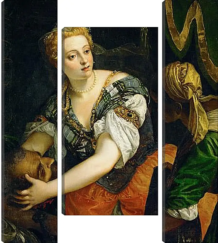 Модульная картина - Judith with the Head of Holofernes. Паоло Веронезе