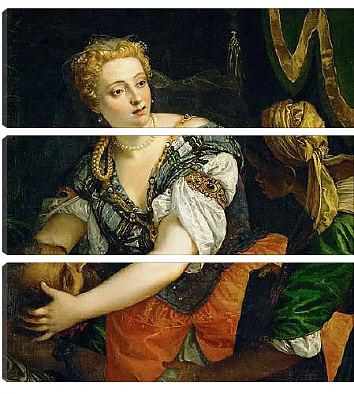 Модульная картина - Judith with the Head of Holofernes. Паоло Веронезе