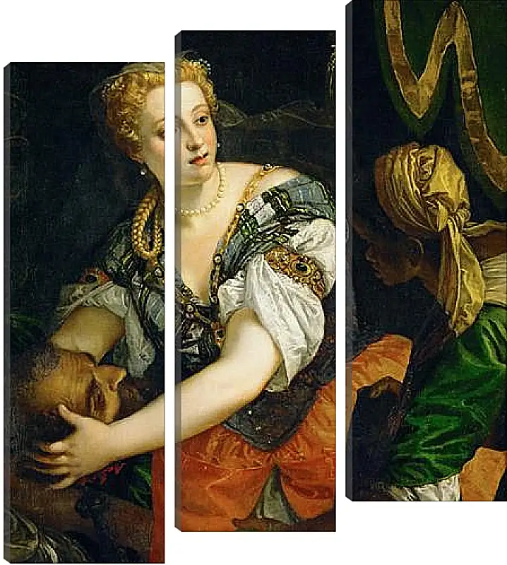 Модульная картина - Judith with the Head of Holofernes. Паоло Веронезе