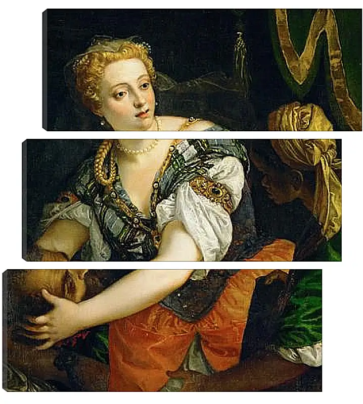 Модульная картина - Judith with the Head of Holofernes. Паоло Веронезе