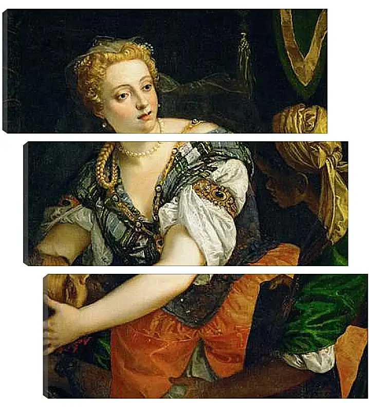 Модульная картина - Judith with the Head of Holofernes. Паоло Веронезе