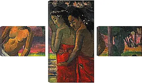 Модульная картина - Three Tahitian Women. Поль Гоген