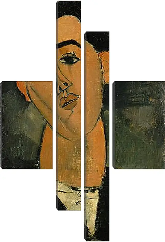 Модульная картина - Amedeo Modigliani. Хуан Грис