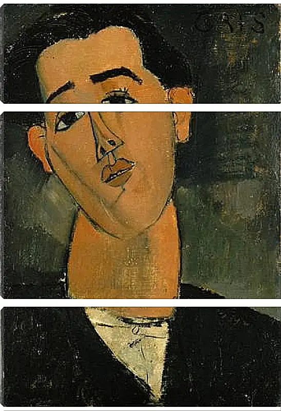 Модульная картина - Amedeo Modigliani. Хуан Грис