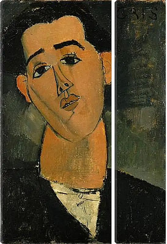 Модульная картина - Amedeo Modigliani. Хуан Грис