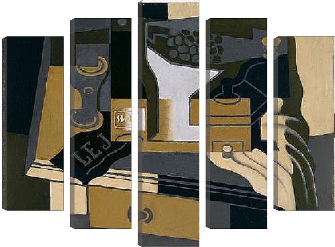 Модульная картина - Le moulin a cafe. Хуан Грис