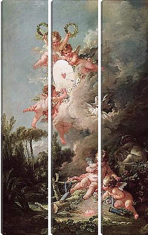 Модульная картина - Franзois Boucher 1. Франсуа Буше