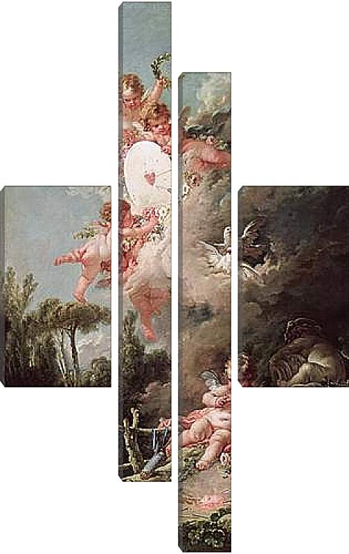 Модульная картина - Franзois Boucher 1. Франсуа Буше