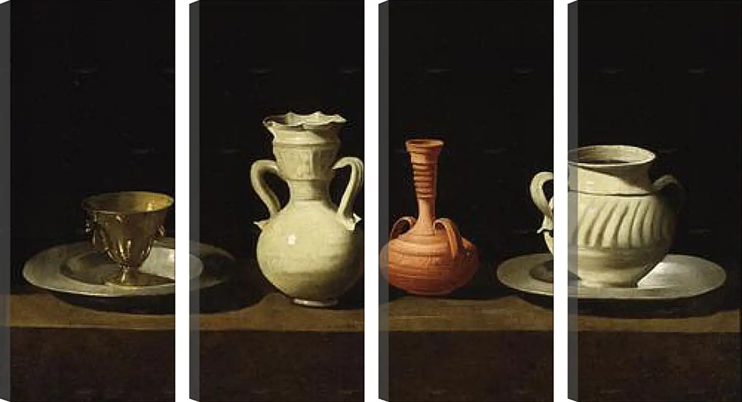 Модульная картина - Still Life. Натюрморт. Франсиско де Сурбаран