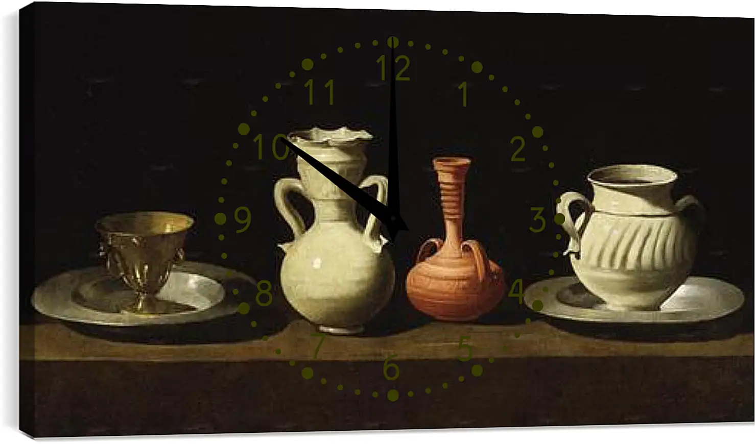 Часы картина - Still Life. Натюрморт. Франсиско де Сурбаран