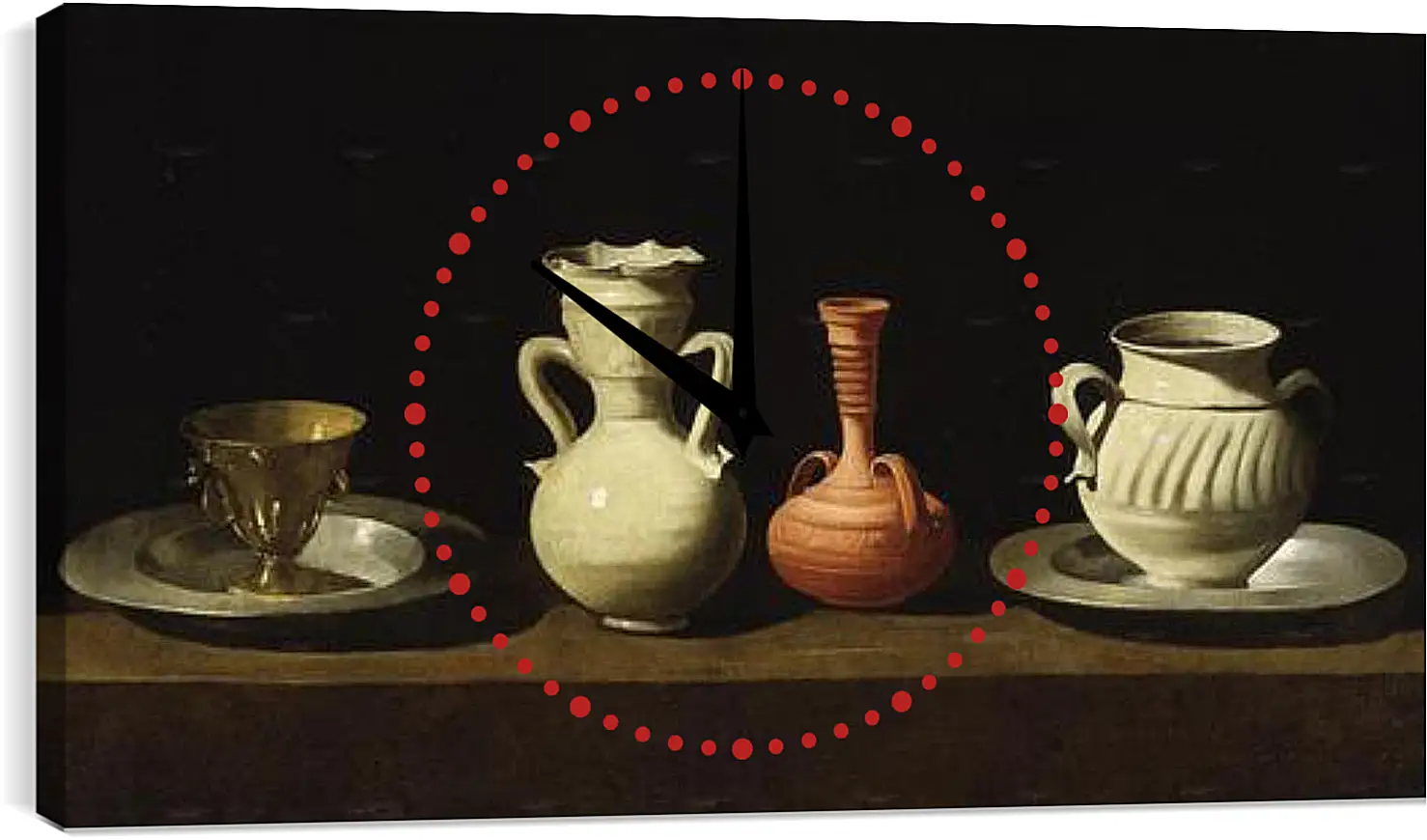 Часы картина - Still Life. Натюрморт. Франсиско де Сурбаран