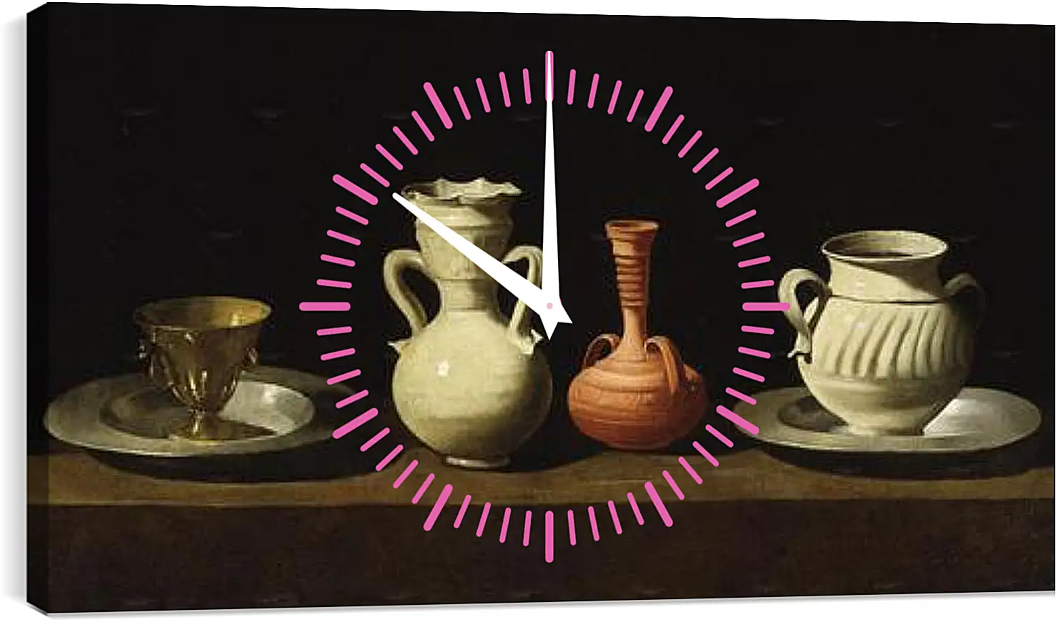Часы картина - Still Life. Натюрморт. Франсиско де Сурбаран