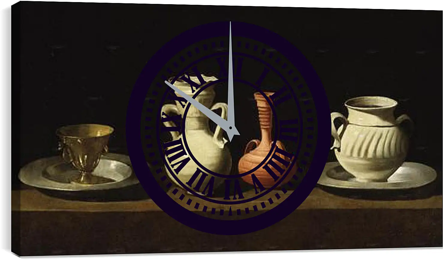 Часы картина - Still Life. Натюрморт. Франсиско де Сурбаран