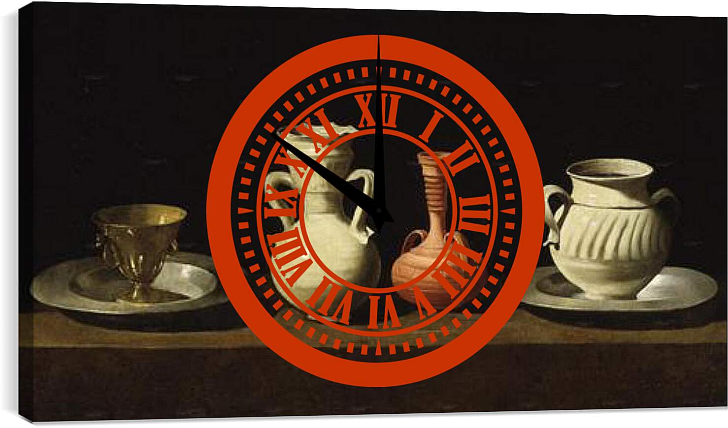 Часы картина - Still Life. Натюрморт. Франсиско де Сурбаран