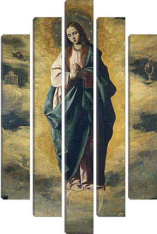 Модульная картина - The Immaculate Conception. Непорочное зачатие. Франсиско де Сурбаран