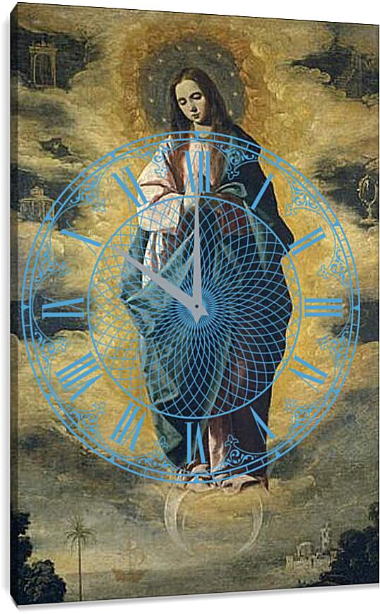 Часы картина - The Immaculate Conception. Непорочное зачатие. Франсиско де Сурбаран