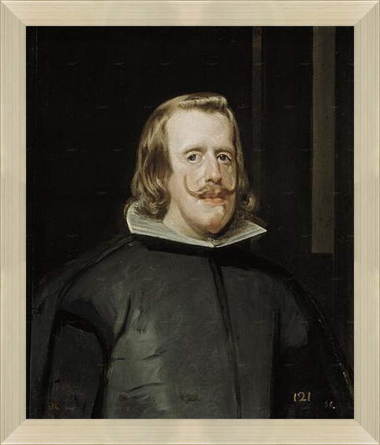 Картина в раме - Felipe IV in Hunting Garb. Диего Веласкес