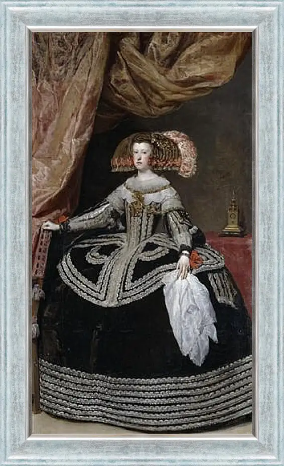 Картина в раме - Maria de Austria. Диего Веласкес