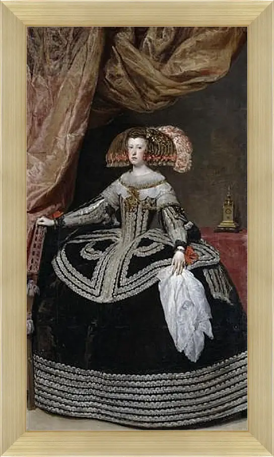 Картина в раме - Maria de Austria. Диего Веласкес