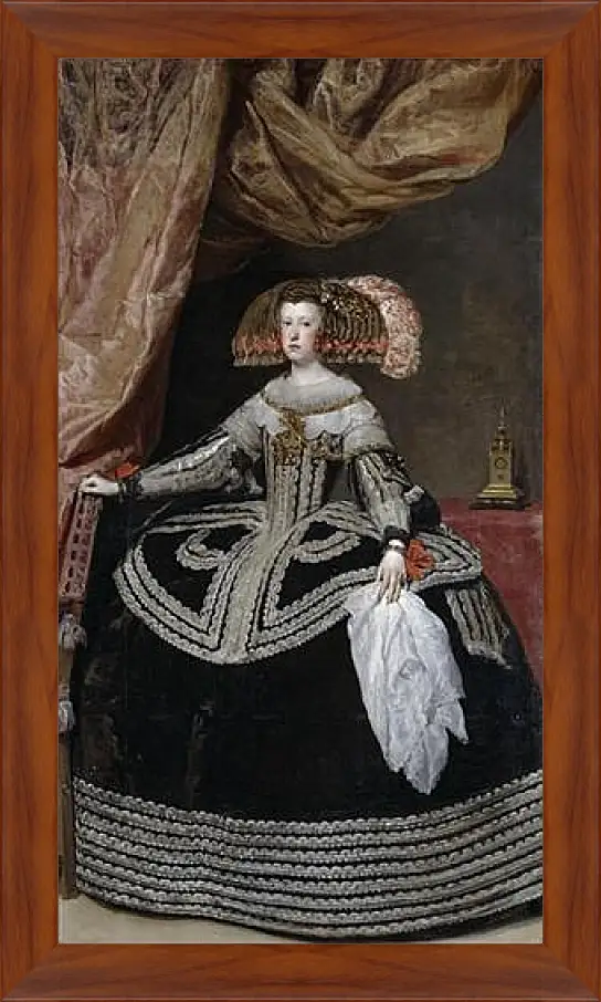 Картина в раме - Maria de Austria. Диего Веласкес