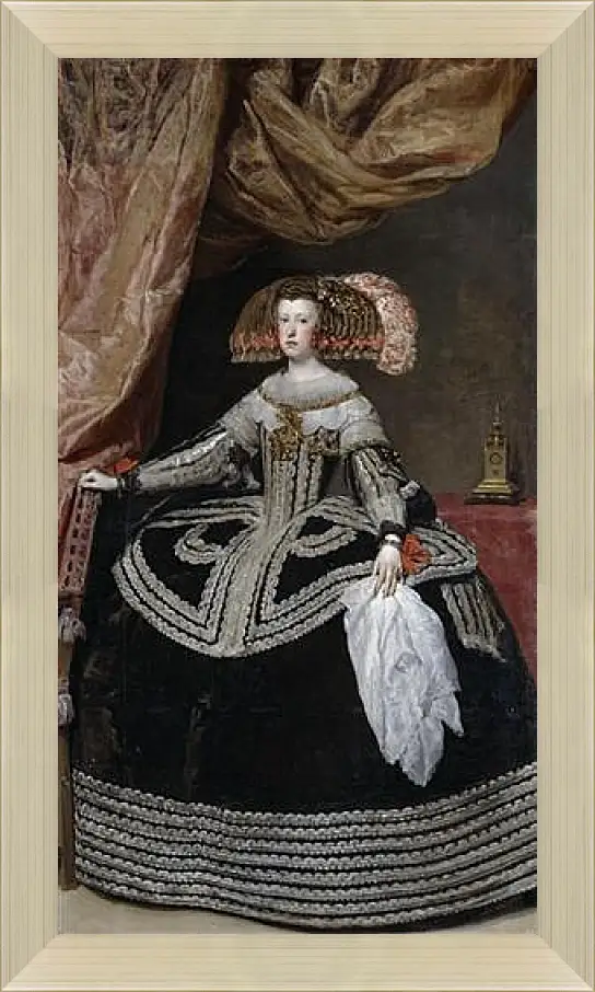 Картина в раме - Maria de Austria. Диего Веласкес