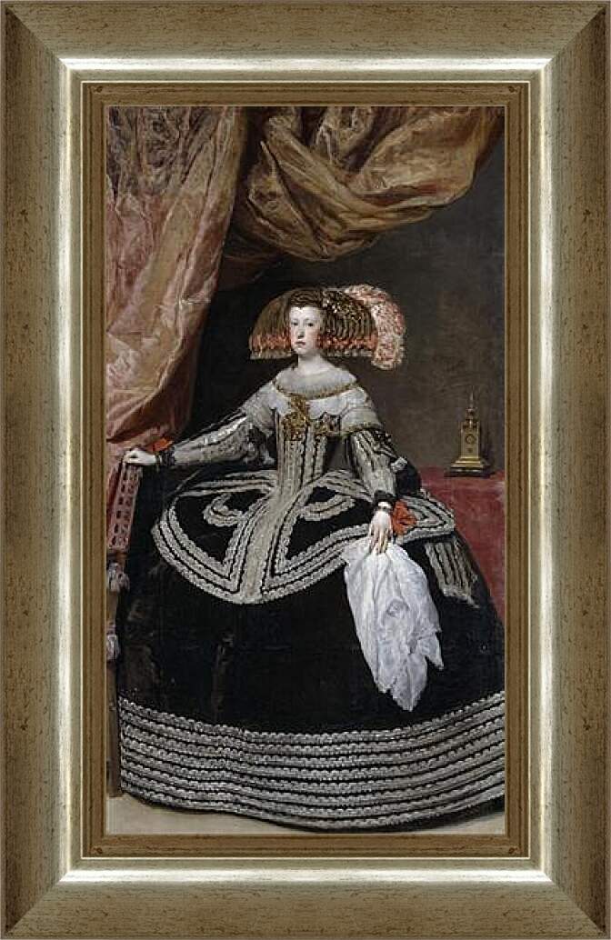 Картина в раме - Maria de Austria. Диего Веласкес