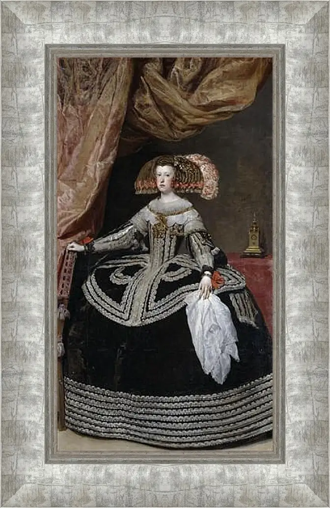 Картина в раме - Maria de Austria. Диего Веласкес