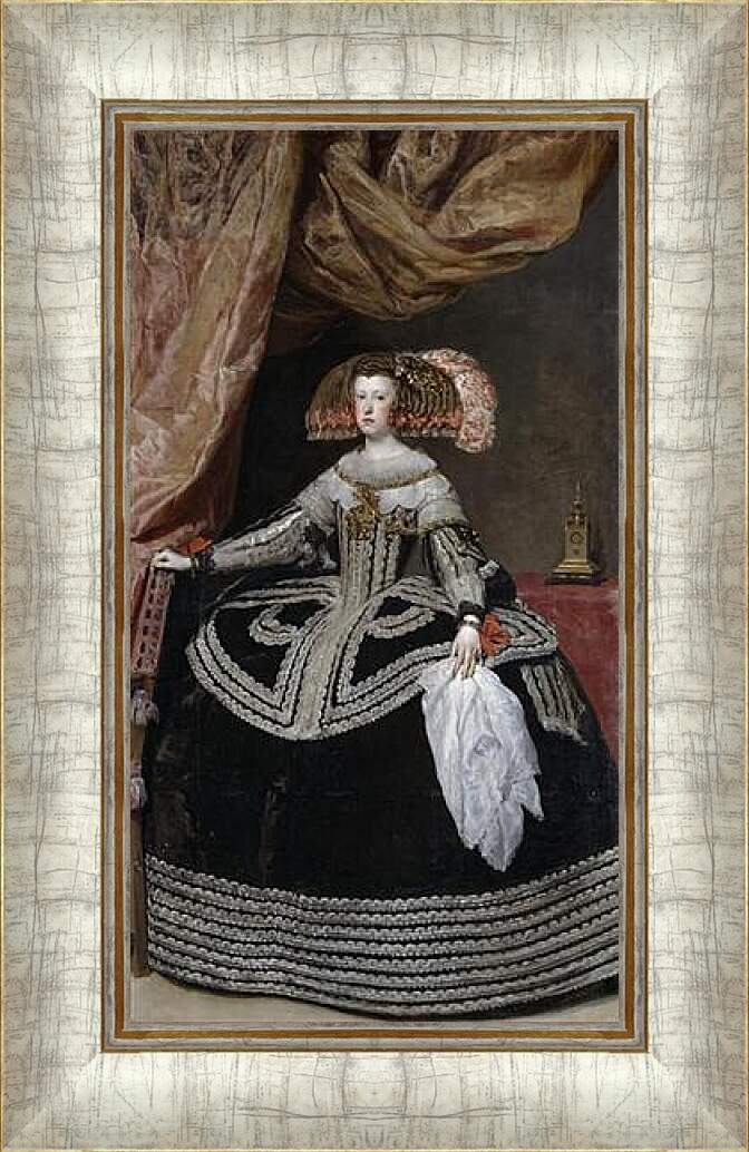 Картина в раме - Maria de Austria. Диего Веласкес