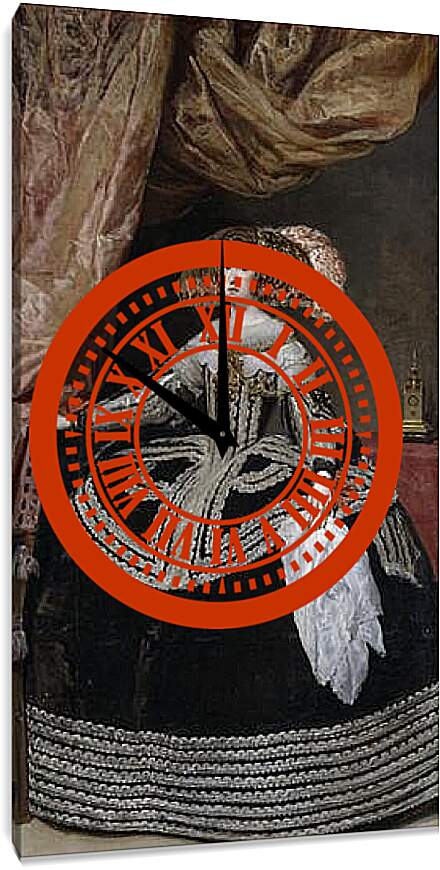 Часы картина - Maria de Austria. Диего Веласкес