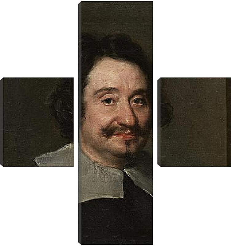 Модульная картина - Portrait of the man called The Popes Barber. Диего Веласкес