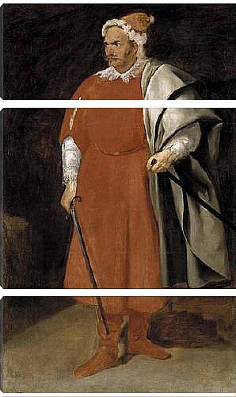 Модульная картина - The Buffoon Redbeard Cristobal de Castaneda y Pernia. Диего Веласкес