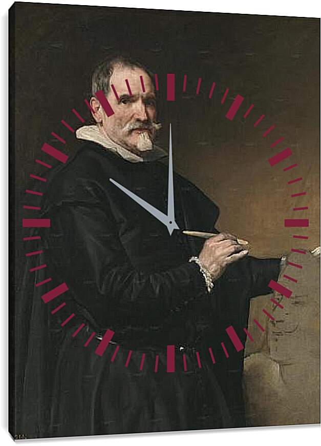 Часы картина - Juan Martinez Montanes. Диего Веласкес