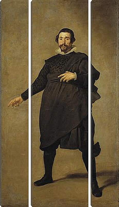 Модульная картина - The Buffoon Pablo de Velladolid. Диего Веласкес