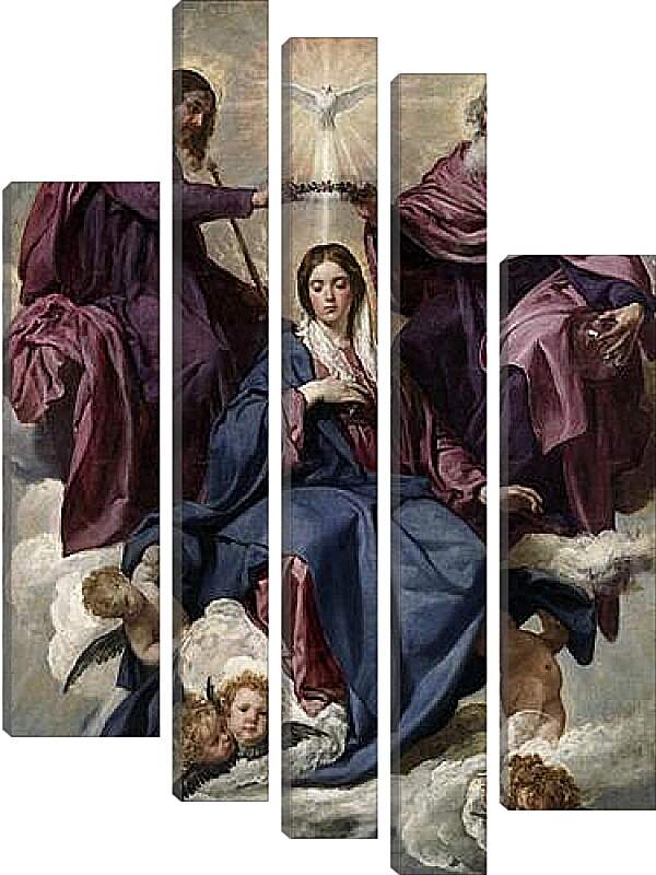 Модульная картина - The Coronation of the Virgin. Диего Веласкес