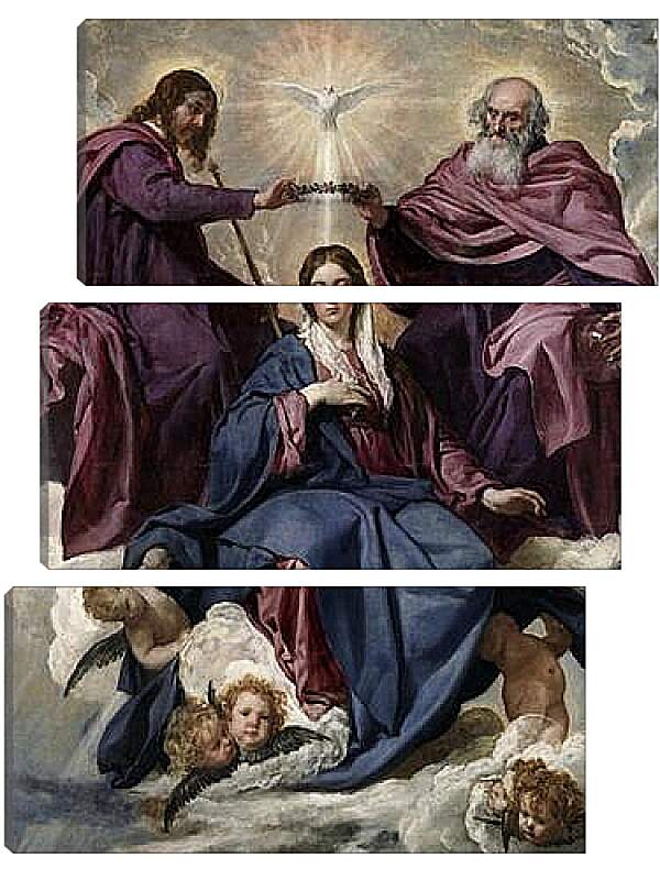 Модульная картина - The Coronation of the Virgin. Диего Веласкес