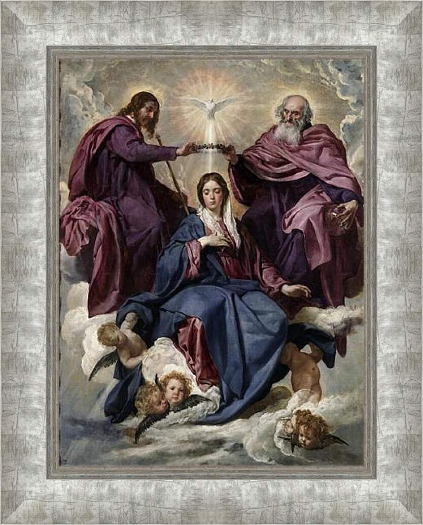 Картина в раме - The Coronation of the Virgin. Диего Веласкес