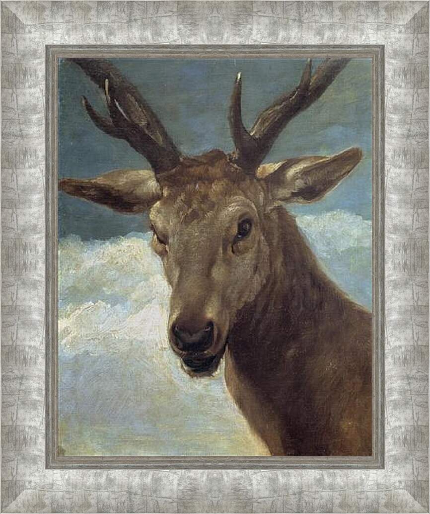 Картина в раме - Head of a Buck. Диего Веласкес