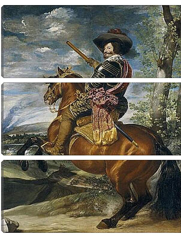 Модульная картина - Gaspar de Guzman Count-Duke of Olivares. Диего Веласкес