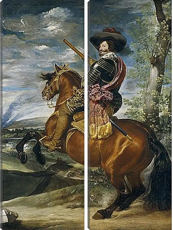 Модульная картина - Gaspar de Guzman Count-Duke of Olivares. Диего Веласкес