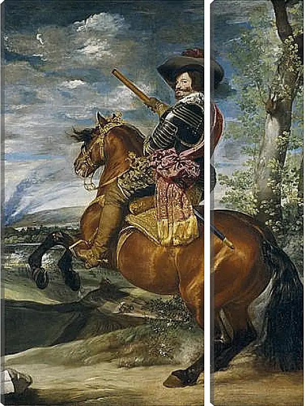 Модульная картина - Gaspar de Guzman Count-Duke of Olivares. Диего Веласкес